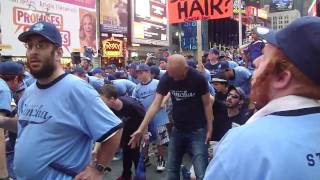 Camp Simcha Wavin Flags performance in Times Square Part 2 [upl. by Hakaber]