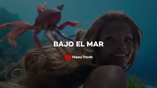 Bajo el mar  La Sirenita 2023  Letra español [upl. by Correna]