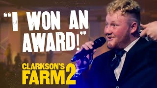 Jeremy amp Kaleb’s BIG Win At The British Farming Awards  Clarkson’s Farm S2 [upl. by Aij]