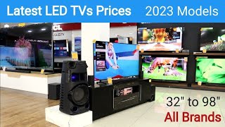 LED TVs 32quot to 98quot  Latest LED Models 2023  All Brands [upl. by Fira]