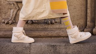 INUIKII Urban City Stroll  Full Leather Naplack Sneaker [upl. by Tiebold]