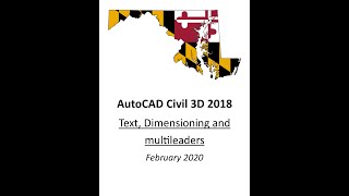 MD Text and dimensioning [upl. by Ahsekyw812]