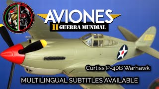 🔴 Avíones de la Segunda Guerra Mundial  Curtiss P40B Warhawk  🔴 salvat ww2 airplane [upl. by Datnow]