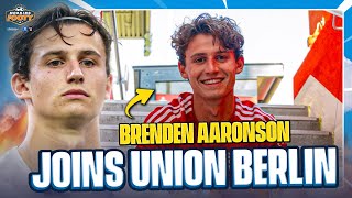 Will USMNT star Brenden Aaronson succeed at Union Berlin 🇺🇸🤔 [upl. by Yolanda]