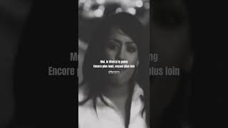 AMEL BENT  Ma philosophie lyrics lyricvideo musique amelbent music youtubeshorts fyp [upl. by Eitsud837]