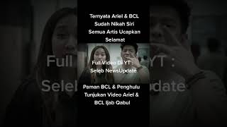 BCL amp ARIEL NOAH RESMI MENIKAH SIRI [upl. by Ahsilat]