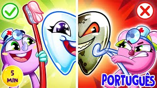 Canção do Dentista 🦷  Canções Infantis Divertidas 😻🐨🐰🦁 e Canções de Ninar por Baby Zoo [upl. by Aholla964]