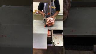 Whole Cutting Buffalo Topside Meat Skills Cuts Machineshorts [upl. by Ahsat]