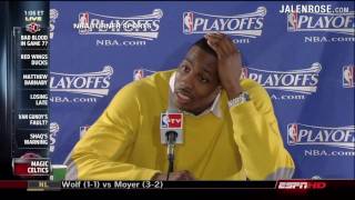 Dwight Howard Calls out Stan Van Gundy  Game 5 Press Conference  Jalen Rose Comments on ESPN [upl. by Meil]