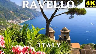 Ravello Italy The Hidden Treasure of the Amalfi Coast  4K Walking Tour 4k amalficoast [upl. by Elayor889]