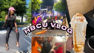 HBCU VLOG  End of the semester cinco de mayo amp more [upl. by Heddy]