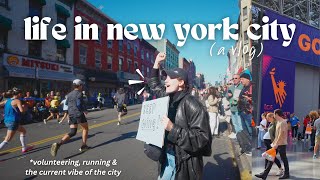 Getting outside for Marathon weekend in New York City A Vlog [upl. by Gimpel601]