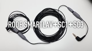 Rode SmartLav  SC1 cable  SC3 adapter test  Chung Dha [upl. by Gylys]