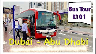 Dubai  Abu Dhabi Bus Tour [upl. by Ecnadnak]