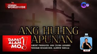 Mga imahen sa Huling Hapunan ni Hesus sa Bulacan tila may buhay umano  Dapat Alam Mo [upl. by Linus]