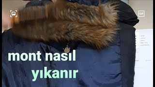 Mont Nasıl YıkanırÇamaşır Makinesinde Mont Yıkamak [upl. by Tammi]