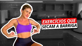 EXERCÍCIOS QUE SECAM A BARRIGA [upl. by Eniamor321]