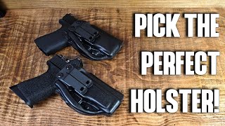 Pick the Best Holster for Concealed Carry Appendix IWB CCW [upl. by Alded]