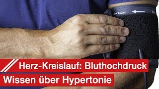 Was ist Bluthochdruck  Hypertonie Warum die Kontrolle des Blutdruckes wichtig ist [upl. by Hudgens768]