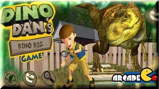 Dino Dans Dino Dig  Dino Dinosaurs Detective Kids Game Movie [upl. by Odama]