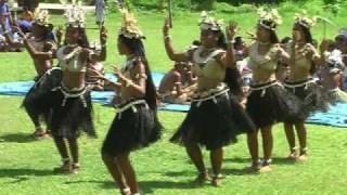 Fiji Dancing Banaban School on Rabi Island Performing Traditional Dances [upl. by Onivla]