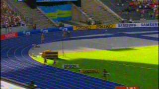 Final 4x400 WomenWorld Championship Berlin2009 [upl. by Septima]