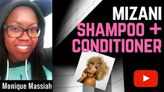 🔥 USING MIZANI SHAMPOO AND CONDITIONER IN NATURAL HAIR ROUTINE  45 [upl. by Lenuahs]