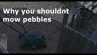 Why you shouldnt mow pebbles [upl. by Arnelle]