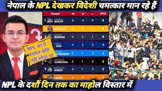 नेपाल के NPL देखकर विदेशी चमत्कार मान रहे हैं । Nepal Premier League। NPL [upl. by Cresida]