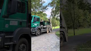 Waste collection Man TruckSvoz odpadu Man Truck [upl. by Rap]