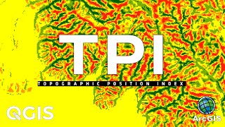 Topographic Position Index  How to Calculate TPI in ArcMap amp QGIS [upl. by Yniffit]