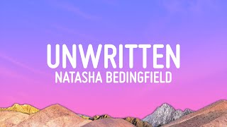 Natasha Bedingfield  Unwritten Lyrics [upl. by Othe]