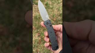 Benchmade Bugout Lex Custom International Titanium Scales [upl. by Clayson134]