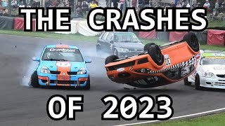 The Crashes of 2023  UK Motorsport [upl. by Wurst917]