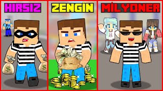 HIRSIZLIKTAN ZENGİNLİĞE YUSUFUN HAYATI 😱  Minecraft [upl. by Coffee18]