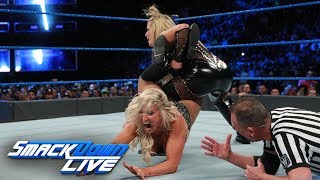 Charlotte Flair vs Natalya  SmackDown Womens Championship Match SmackDown LIVE Nov 21 2017 [upl. by Annait644]