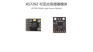 AS7262 AS7262 Visible Light Sensor Modulerelandsun [upl. by Kciredor432]