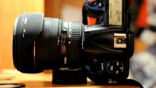 Sigma 2470 28 EX DG  Autofocus Speed [upl. by Pleione470]