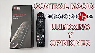 Control Magic LG 2019  2020 Unboxing configuración y Opiniones Magic Remote LG ANMR19BA [upl. by Elbys]