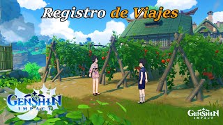 Genshin Impact Gameplay  Registro de Viajes en Español [upl. by Kera446]