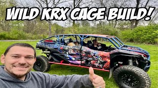 KRX 1000 Custom Cage Build  Coopers New Harley  CAN AM X3 BED DELETE CAGE [upl. by Evilc651]