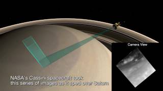 Saturn Probe’s Daring Dive  Movie Sequence Created from Images  Video [upl. by Wilton]