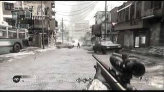 Call Of Duty 4 Noscope Tutorial quotHDquot [upl. by Sabu]