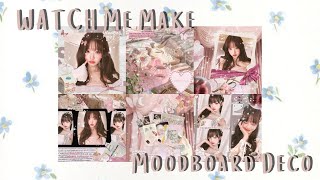 •♡ watch me make moodboard deco  on canva [upl. by Hpseoj897]