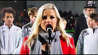 La Marseillaise  French National Anthem  Sophie Morris  Highlanders v French Barbarians [upl. by Beach]