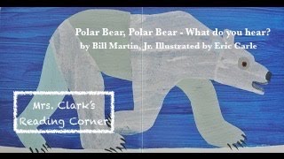 Polar Bear Polar Bear What do You Hear Read Aloud [upl. by Osnerol]