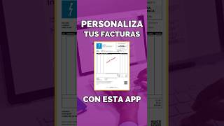 Esta App Keyfacil te permite Personalizar tus Facturas shorts perú facturaciónelectrónica [upl. by Llennahs]