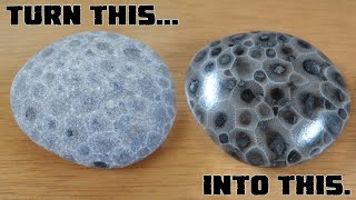 How to Tumble Petoskey Stones [upl. by Balduin58]