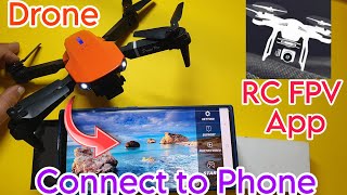 RC FPV App Connect To Phone  Drone Connect To Phone  rc fpv app  drone connect to mobile phone [upl. by Airamanna]