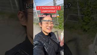 HUNKEMÖLLER LAGERVERKAUF😱 alles ab 3€ berlin berlinvlog [upl. by Salkcin]